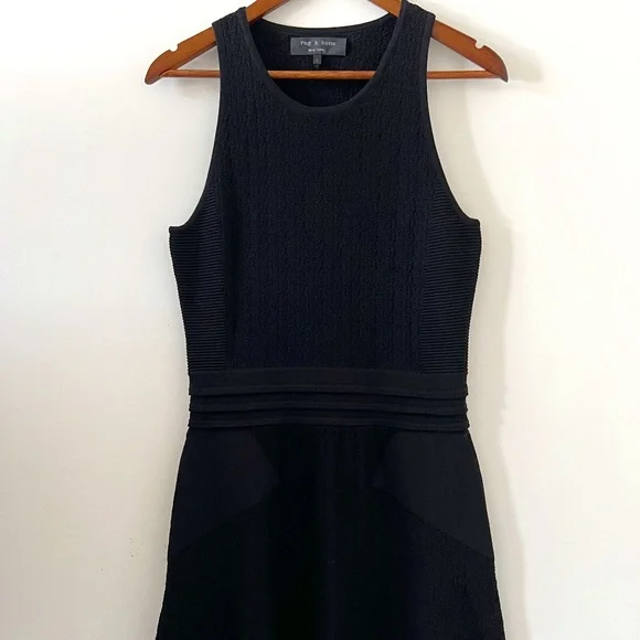 rag & bone | Dresses | Rag Bone Alyssa Textured Knit A Line Dress In Black Size L | Poshmark rag & bone | Dresses | Rag Bone Alyssa Textured Knit A Line Dress In Black Size L | Poshmark